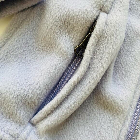 Columbia | Full Zipper Fleece Jacket Lilac GUC 3T - Picture 5 of 9